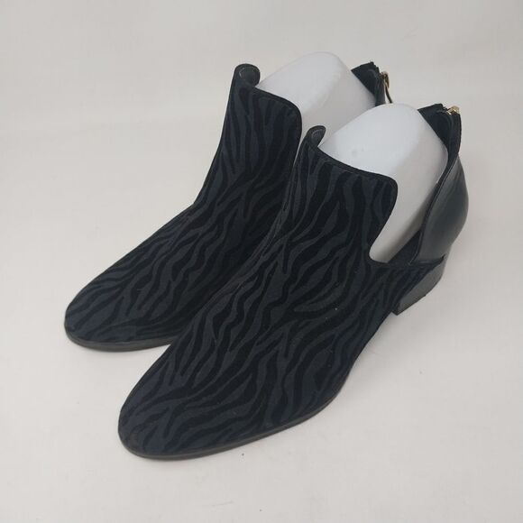 Andrew Gellar Black Suede Shoes. Size 9.5 M - Picture 4 of 16